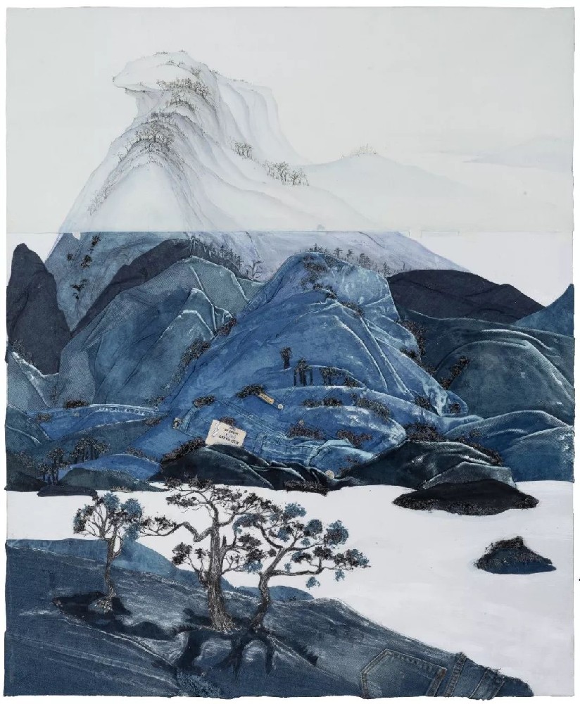 净 综合材料 120X100cm 2019